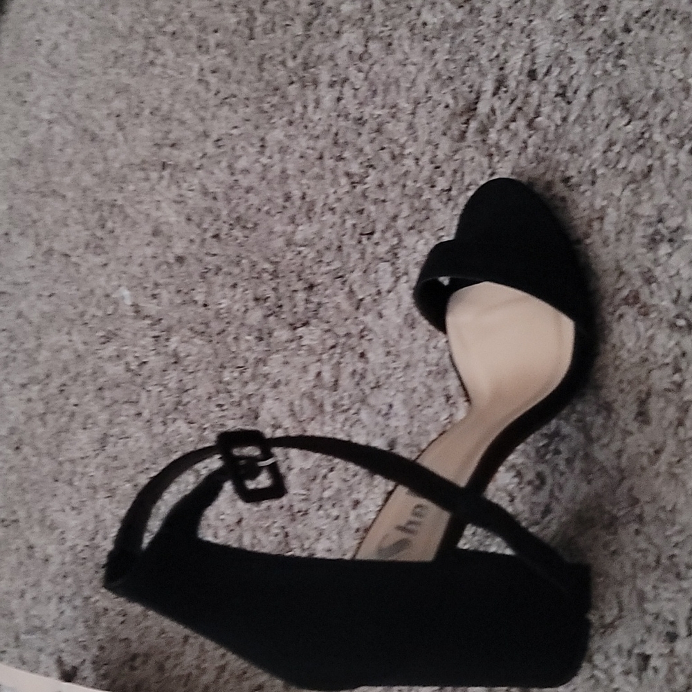 Velvet heels